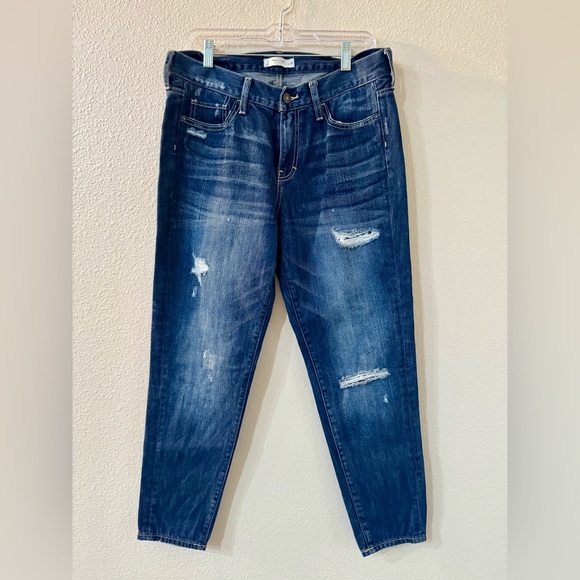 Abercrombie & Fitch Denim - Abercrombie Fitch Jeans Womens 28/6s Wash Blue.